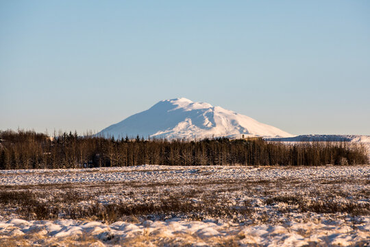 Vulkan Hekla nahe Hella in S&uuml;disland