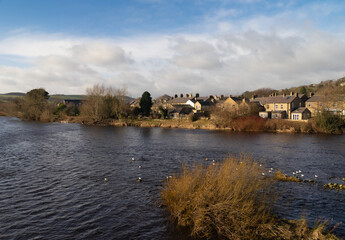 Haydon Bridge in Northumberland, UK