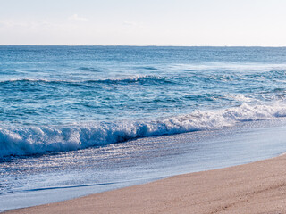 south korea in the east sea waves
