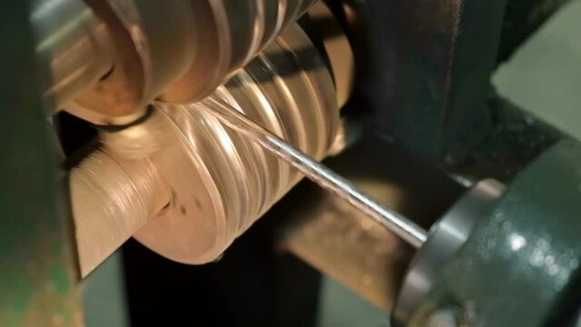 Production of wire by drawing technology. Wire production line by drawing method.