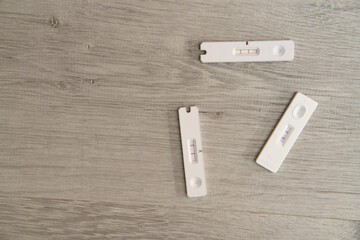 Covid-19 antigen test with positive results