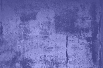 Fond de mur sombre bleu marine décoratif de couleur très péritonique. Bannière de texture stylisée rugueuse d& 39 art couleur tendance 2022. Texture de couleur très péri grunge