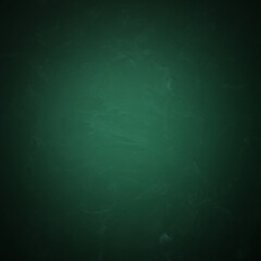 Dirty green chalkboard as background. Vignette effect