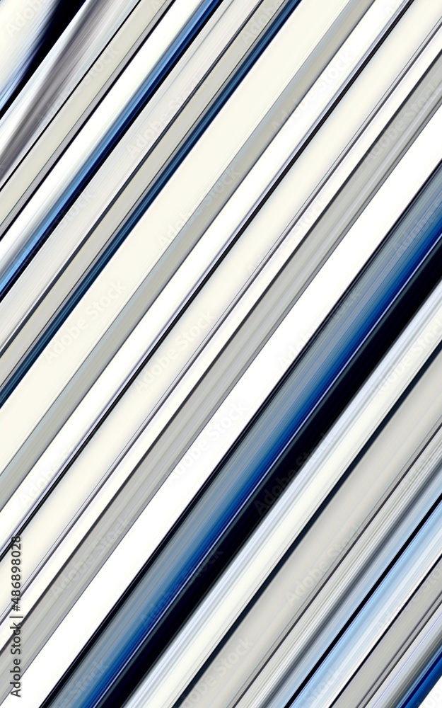 Aufkleber pattern and design from stack of 3d cube shapes in white and blue with black edges distorted by patt
