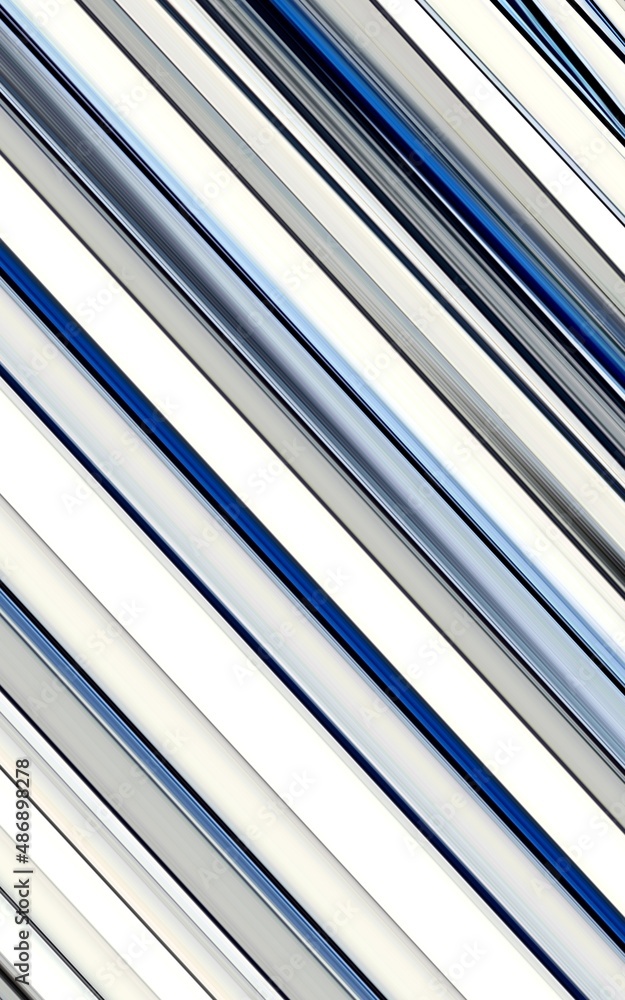 Aufkleber pattern and design from stack of 3d cube shapes in white and blue with black edges distorted by patt
