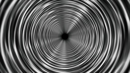 Black and White Swirl Tunnel Texture Background