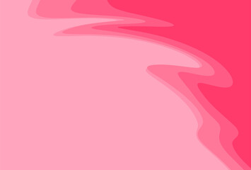 Simple background with pink gradient waving lines pattern and some copy space area