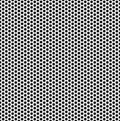 Seamless halftone vector background.Filled with black circles .