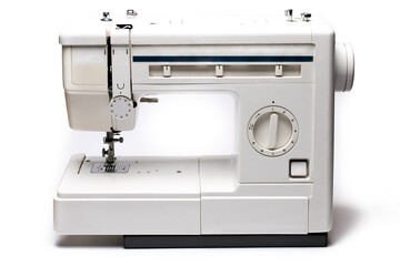 Total view sewing machine settings white background