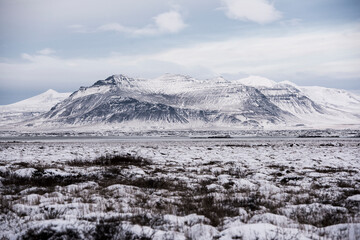 Vulkan Sn&aelig;fellsj&ouml;kull auf der Halbinsel Sn&aelig;fellsnes