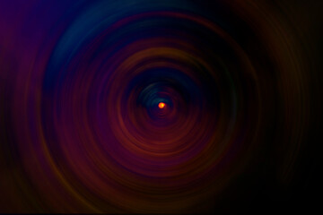 Soft ripple action of sound sonic wave formed in centre, colourful tones ranged from lightness to...