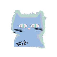 illustration of a cat
