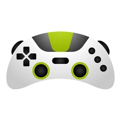 Gamepad icon cartoon vector. Game joystick