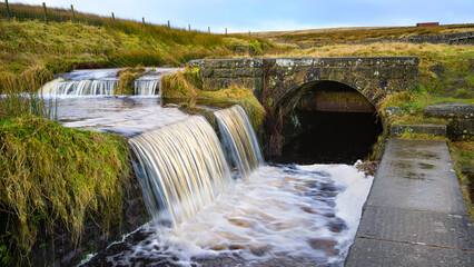 NAB Water is part of a water management system above Oxenhope, Yorkshire, UK.