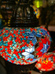 Lamp Shop in Turkey, Oriental Shop, Tourist Attraction, Oriental Traditions, Colorful Lamps, Eastern Culture, Asian Culture