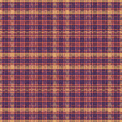 Seamless tartan plaid pattern background with vintage color.