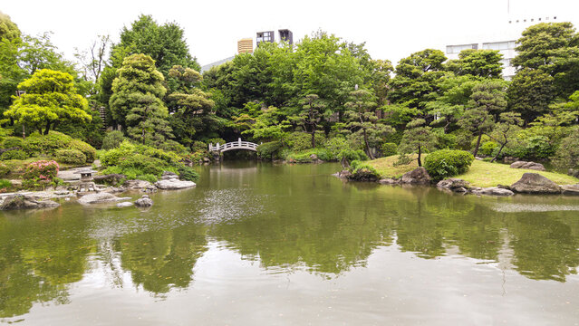 Former Yasuda Garden in Tokyo, Japan