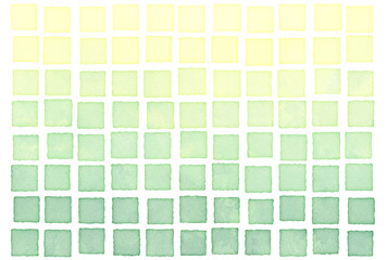 背景素材_水彩テクスチャ_黄緑