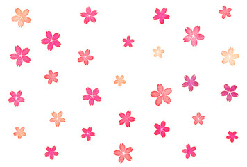 背景素材_水彩テクスチャ_ピンク