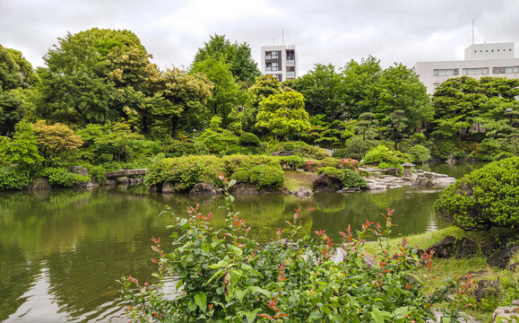 Former Yasuda Garden in Tokyo, Japan