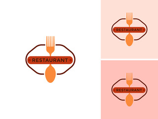 ILLUSTRATION SPOON AND SPORK, RESTAURANT LOGO DESIGN VECTOR FOR YOUR BUSINESS