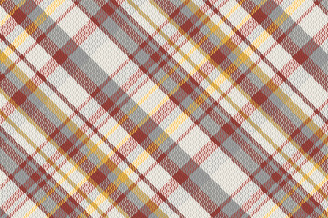 Seamless tartan plaid pattern background with vintage color.