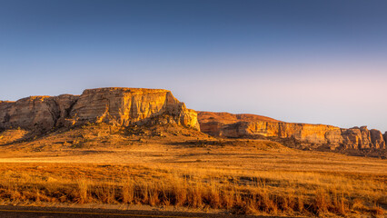 Golden Gate Highlands National Park is located in Free State, South Africa, near the Lesotho...