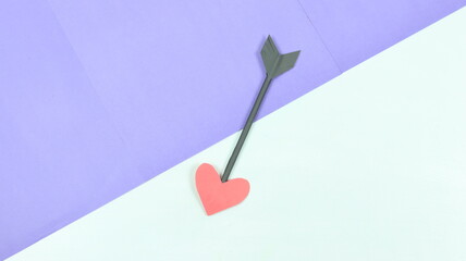 Heart Arrow Pen Decoration - Valentine Gift Idea