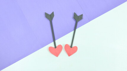Heart Arrow Pen Decoration - Valentine Gift Idea