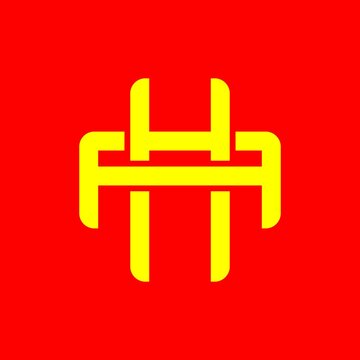 HA, AH, FHF, HFF, initials logo monogram overlap.