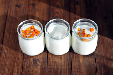 Homemade yogurt with sourdough
