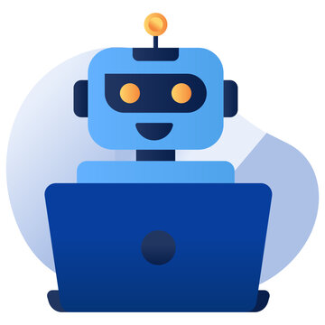 Perfect design icon of robot

