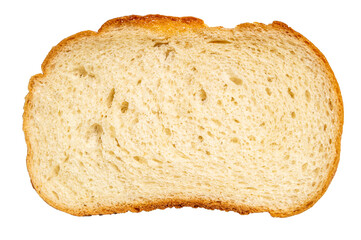 Slice of wheat bun