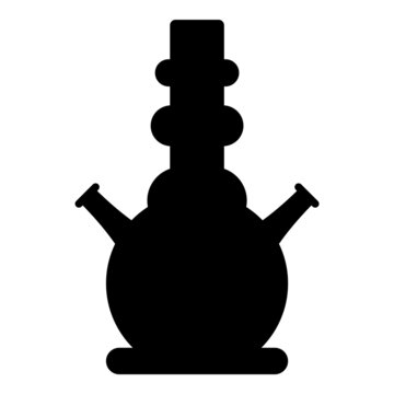 Hookan Flat Icon Isolated On White Background