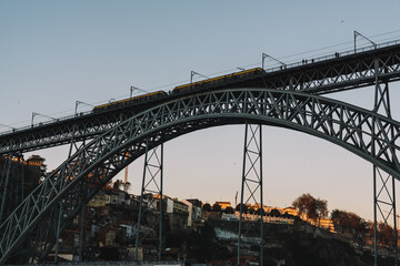 Don Luis Bridge in Porto, Portugal