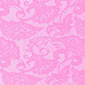 Pink wedding background like lace pattern. Subtle floral motif. Feminine colors. 