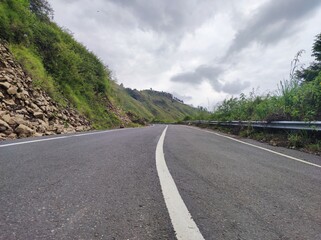 road in the mountains