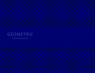 Blue geometric background. Vector illustration.