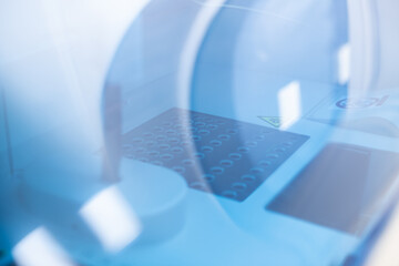 Medical equipment and apparatus for biochemistry in a modern laboratory