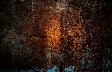 grungy metal plate premium background