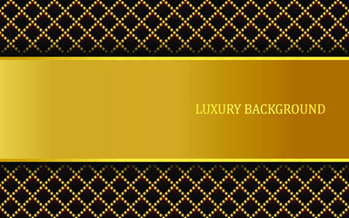 Red and gold luxury background. Vector illustration.