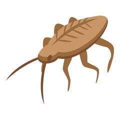 Safety pest control icon isometric vector. Chemical pesticide. House service