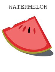 slice of watermelon