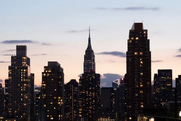 Foto op Plexiglas NYC High Rise Skyline © zxvisual