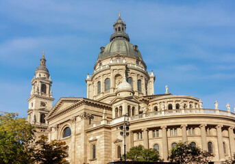 St. Stephen's basilica in Budapest, Hungary - obrazy, fototapety, plakaty