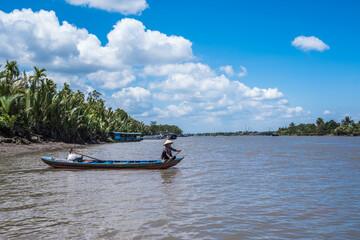 Fototapeta na wymiar View on Mekong River