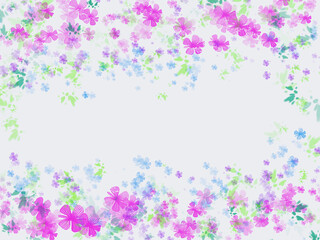 Obraz na płótnie Canvas Background with floral. Use in projects of imagination, creativity and design.