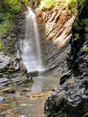 Obraz premium waterfall in the mountains