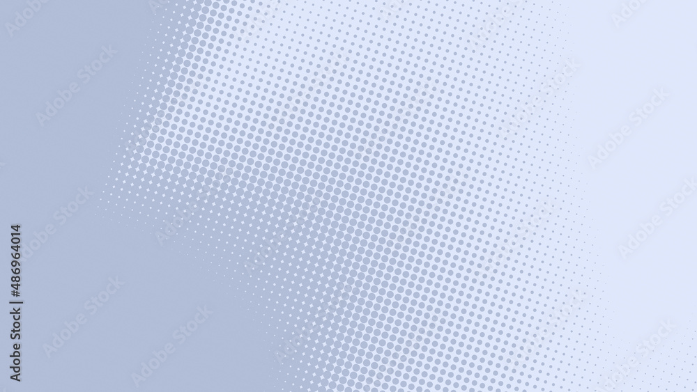 Poster abstract dots halftone blue gray color pattern gradient texture background.