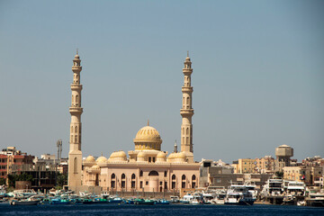 Al-Mina Mosque in Hurghada, Egypt